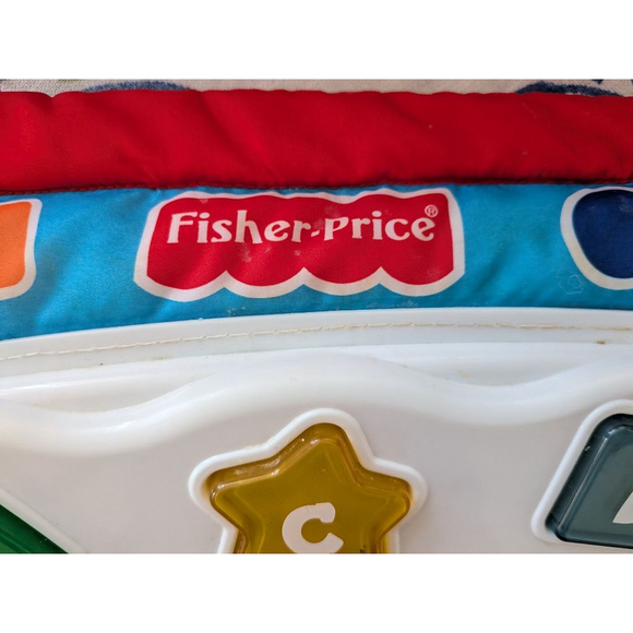 Baby Fisher-Price Learning Toy Piano Mat One Size Red Blue - Picture 4 of 10